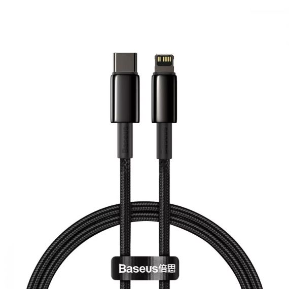Кабель Baseus Tungsten Gold Fast Charging Type-C to Lightning PD 20W 1m | Зображення 2