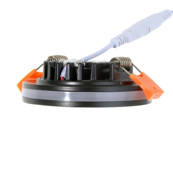 Светильник точечный в ванную LED HDL-DS 144 11W BK | Зображення 1