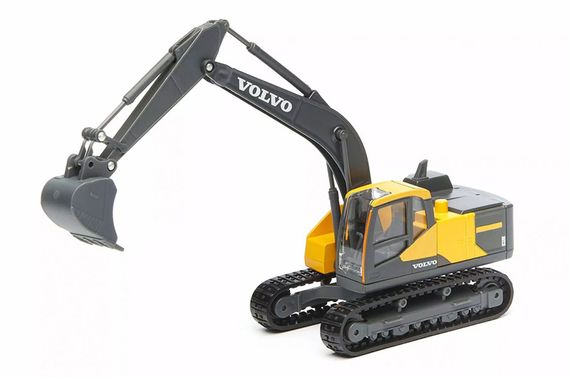 Екскаватор 18-32086 "VOLVO EC220E" в коробці Bburago | Зображення 5