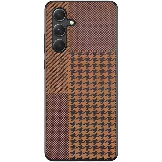 Чохол TPU+PC Grid для Samsung Galaxy S25 Bronze