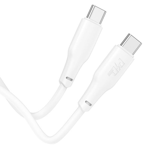 Дата кабель Hoco X93 Force Type-C to Type-C 100W (2m) White | Зображення 2
