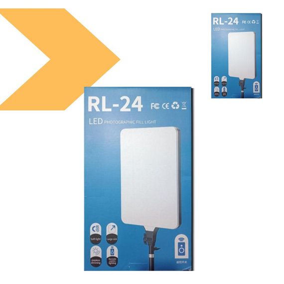 Прямокутна LED-лампа м'яке, рівномірне світло XPRO RL-24 (42006-RL-24_599) | Зображення 2