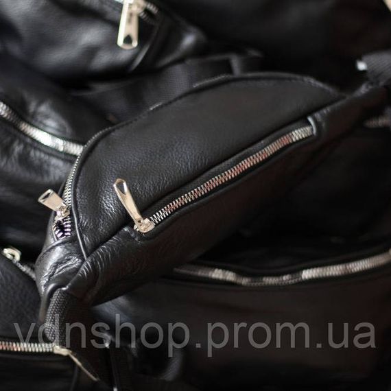 Стильна поясна сумка для міста, Бананка для повсякденних справ, Бананка нагрудна барижка сумка CZ-34 | Зображення 6