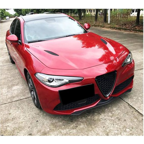 Капот V2 (Карбон) для Alfa Romeo Giulia 2016-2022 рр | Зображення 2