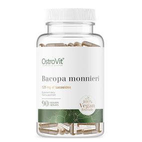 Комплекс для профилактики работы головного мозга OstroVit Bacopa Monnieri VEGE 90 Caps