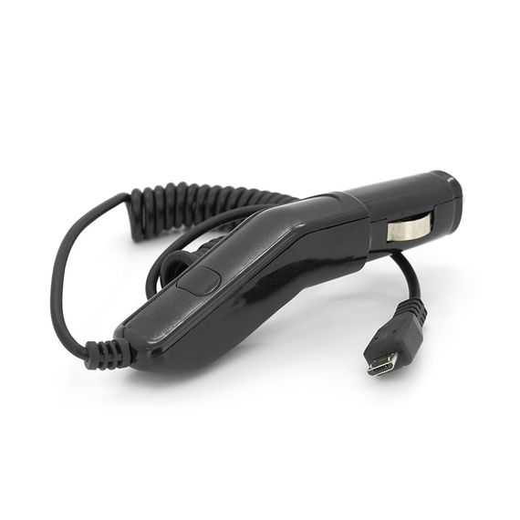АЗУ Noname 12V-USB micro, 5-5.5V, 0,5A, Black, Box | Зображення 1