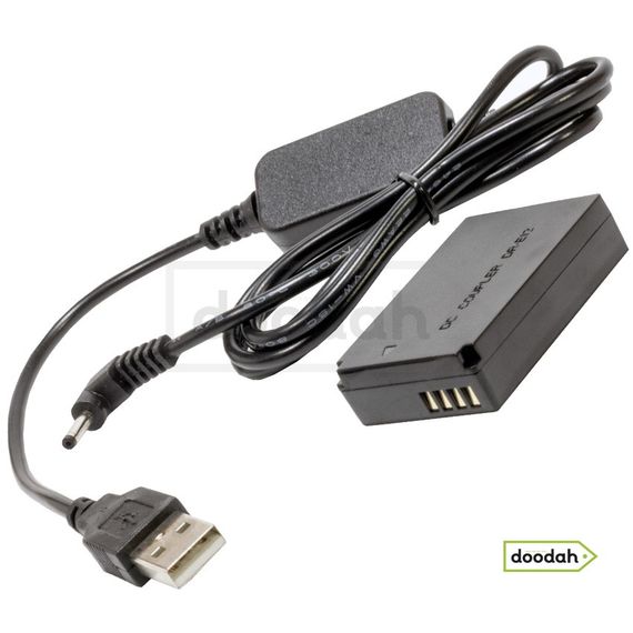 Мережевий адаптер Coupler DR-E12 USB "імітатор батареї" LP-E12 для Canon EOS M - гарантія!