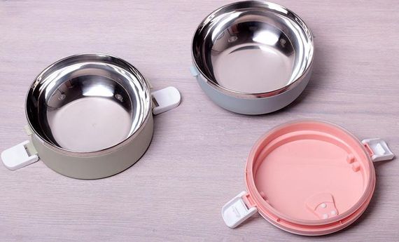 Ланч-бокс Kamille Food Box 2 ємності по 700 мл, 16.5х15х13.5см | Зображення 2