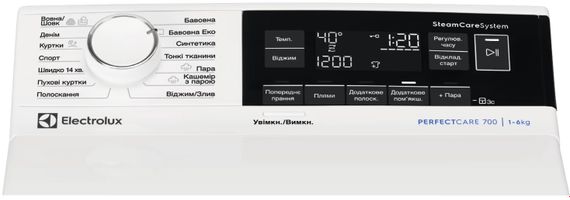 Стиральная машина Electrolux вертикальная EW7TN3362U | Зображення 1