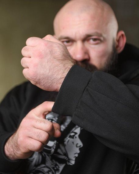 Тепла худи ghetto warrior НП4873 | Зображення 6