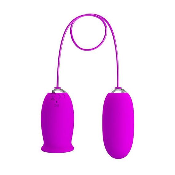 Гнучкий стимулятор віброяйце + стимулятор клітора PRETTY LOVE - Daisy Youth, BI-014749 sexstyle | Зображення 6