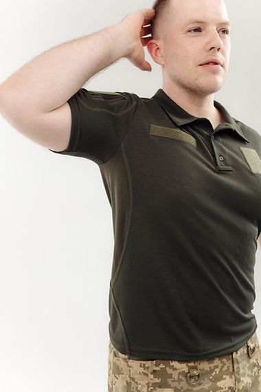 Тактичне Поло "Сич" CoolPass/CoolMax Олива, 2XL | Зображення 6