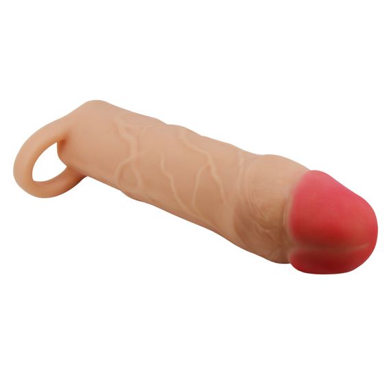 Насадка на член - Pretty Love Hani Penis Extender +2" Flesh | Зображення 4