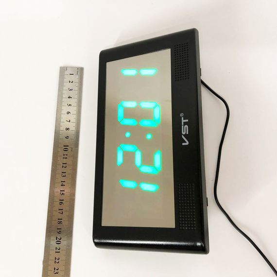 Настільний годинник з цифрами, Настільний годинник з будильником Стильний YG-94 | Зображення 4