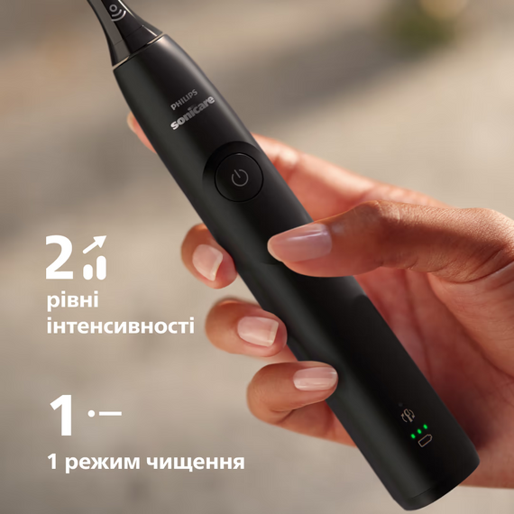 Електрична зубна щітка Philips Sonicare HX7101/02 (серія 5300) Black | Зображення 3