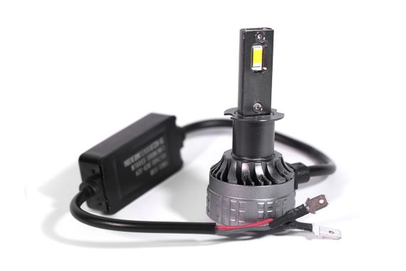 Комплект светодиодных ламп TBS Design T8 PRO H3 12-24V 110W Pk22s 11000lm 6000K | Зображення 4