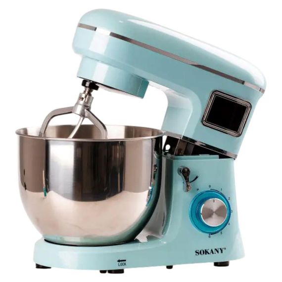 Миксер планетарный Sokany SK277 профессиональный 1800 Вт | Зображення 2