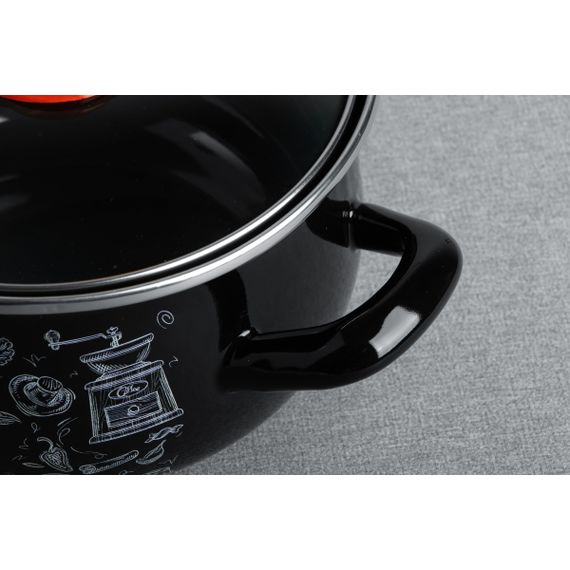 Кастрюля GT-T-118-P Перчинка 18 см 3.1 л GUSTO | Зображення 2