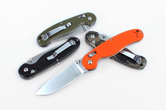 Нож складной туристический Ganzo G727M (8.9 см) 440С / G10 черный | Зображення 3
