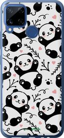 Чохол на Realme C15 Панди "4318u-2063-2448"