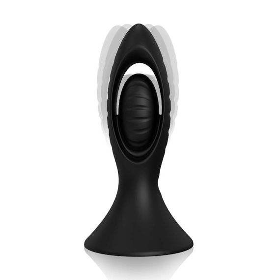 Анальный стимулятор Watchman Black, 9 vibration functions sexstyle