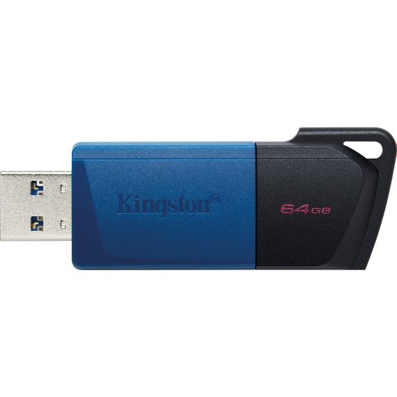 USB 3.2 флешка Kingston DataTraveler Exodia M, накопичувач на 64 Гб, 5 Гбіт/с, Синя | Зображення 2