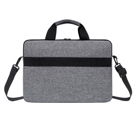 Сумка для ноутбука Merlion 14" Stripe,с плечевым ремнем,Gray