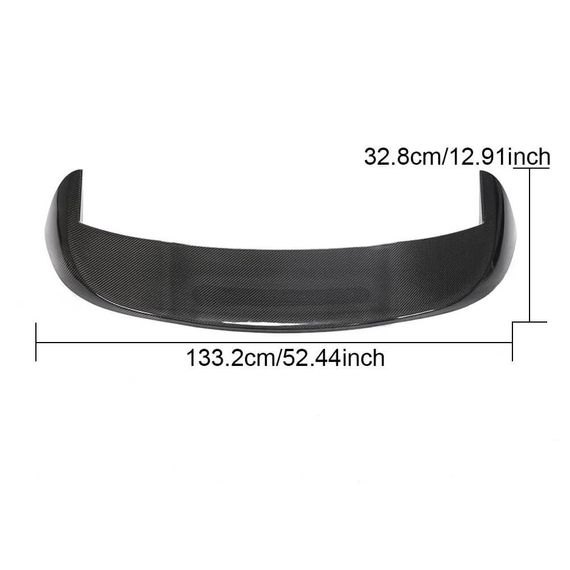 Спойлер V1 (для HB, Карбон) для Mercedes A-сlass W177 2018- гг | Зображення 4