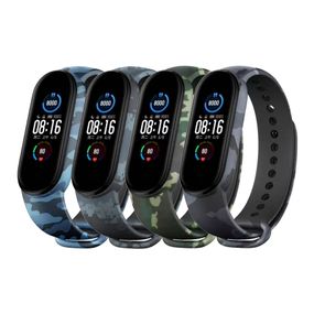 Ремешок для Xiaomi Mi Band 5/6/7 Сamouflage