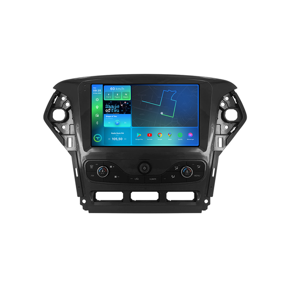 Штатна магнітола Torssen Ford Mondeo 11-13 climate black FL10 4+64Gb 4G Carplay DSP | Зображення 1