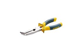 Длинногубцы изогнутые обрезиненные 180мм СИЛА