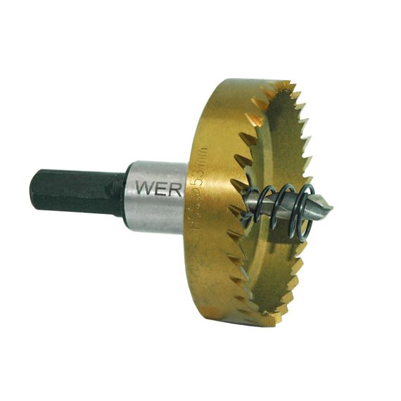 Свердло корончасте HSS по металу - 53 мм WERK 3538753