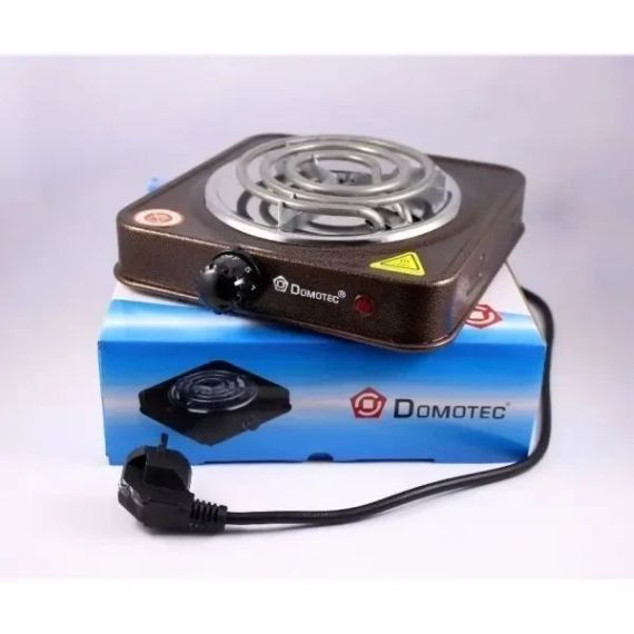 Електроплита портативна Domotec MS-5531 1000W спіральна | Зображення 2