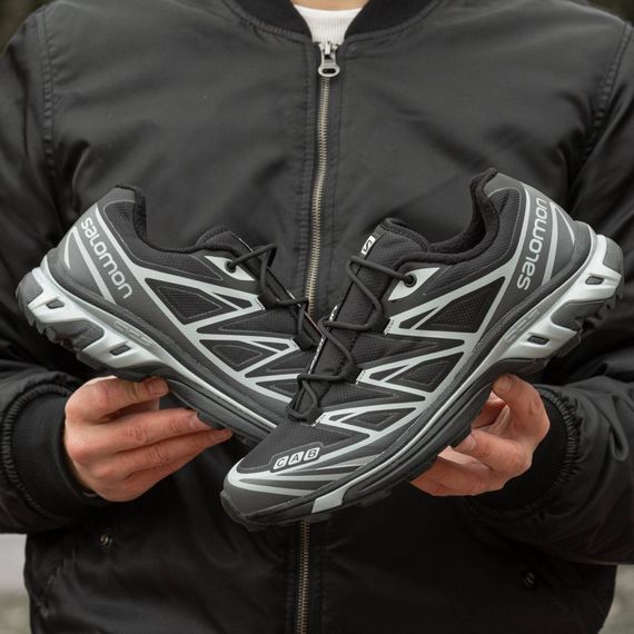 Кросівки Salomon XT-6 підкладка Gore-Tex  Silver\Black | Зображення 3