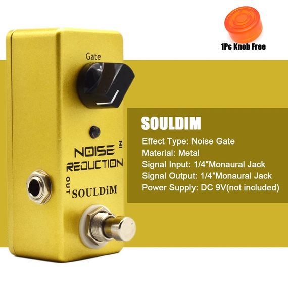 Гітарна педаль ефектів noise шумодав SoulDim для електрогітари | Зображення 1