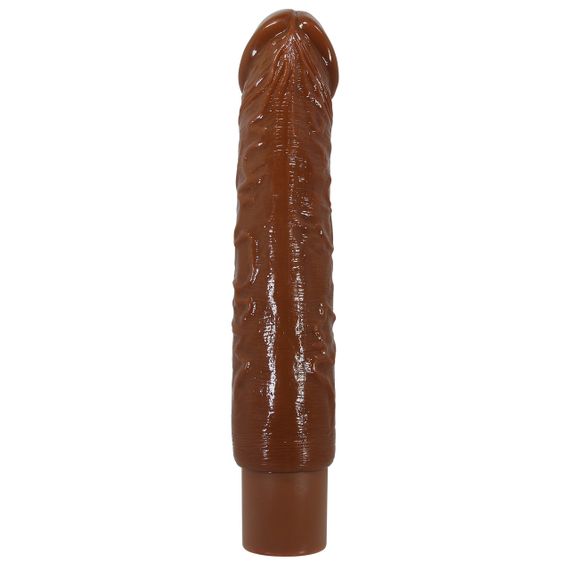 Реалістичний вібратор - Pretty Love Rufus Realistic Vibrating Dildo Brown Sex Aura | Зображення 4
