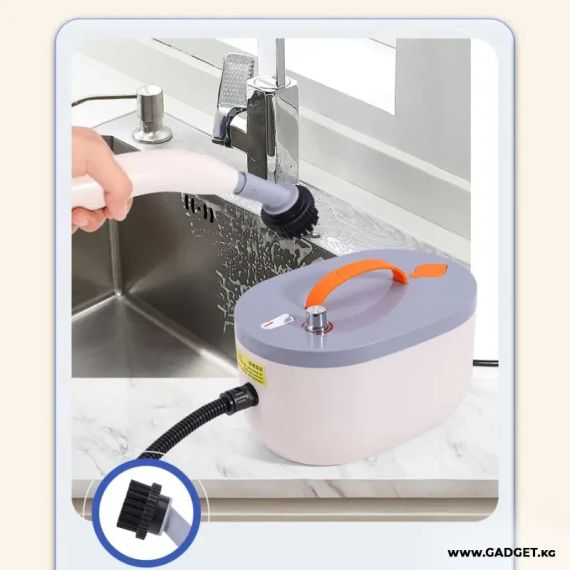 Портативный многофункциональный пароочиститель 8в1,парогенератор высокого давления | Зображення 4