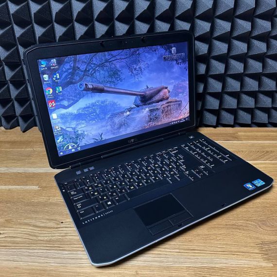 Ноутбук Dell Latitude E5530 / 15.6" (1366x768) TN / Intel Core i5-3340M (2 (4) ядра по 2.7 - 3.4 GHz) / 8 GB DDR3 / 128 GB SSD / Intel HD Graphics 4000 / WebCam / DVD-RW / Win 10 б/в | Зображення 2