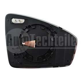 Вставка зеркала с подогревом левая VW Tiguan 16-20, AutoTechteile, 385 7105, 6471147