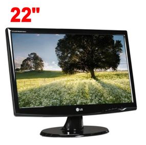 Монитор Б-класс LG Flatron W2243T-PF / 22" (1920x1080) TN / 1x DVI, 1x VGA / Кабели в комплекте б/у