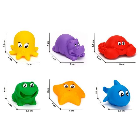 Іграшка "Набір для гри з піском і водою" ТехноК 7945TXK з фігурками тварин | Зображення 2