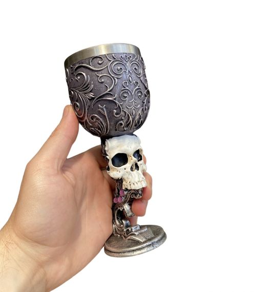 Келих для вина 3D Череп