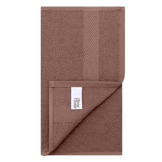 Рушник ARDESTO махровий Essence 30х50см, 100% бавовна, коричневий (ART2230BR) | Зображення 1