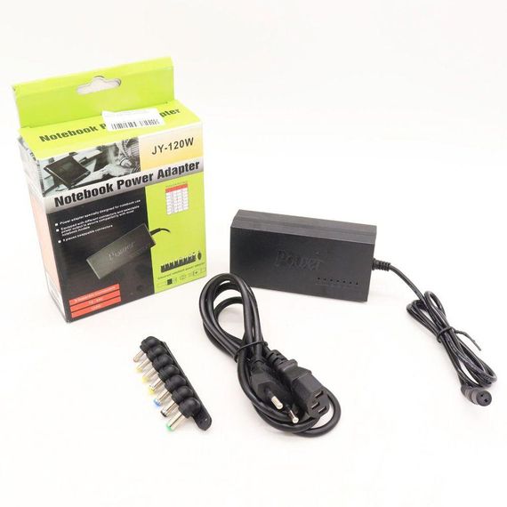 Зарядний пристрій для ноутбука з перехідниками 8 шт, 120W / Універсальний блок живлення для ноутбука | Зображення 9