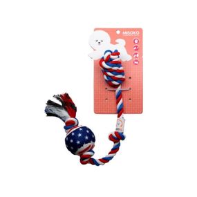 Іграшка для собак з мотузкою Misoko&Co, 48 см