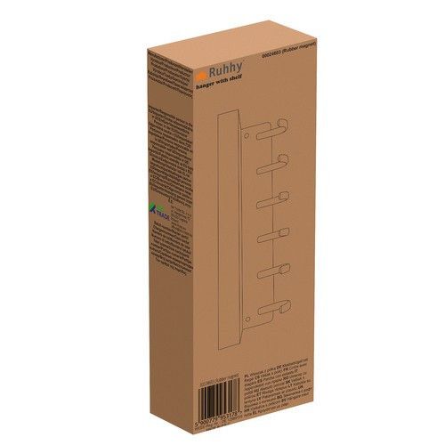 Настенная вешалка для одежды Ruhhy 24603 полка для ключей с магнитом | Зображення 1