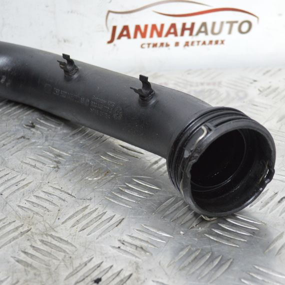 Патрубок інтеркулера 1.9 TDI Volkswagen Polo IV 2001-2009 трубка шланг Фольксваген Поло 6Q0145762AG | Зображення 1