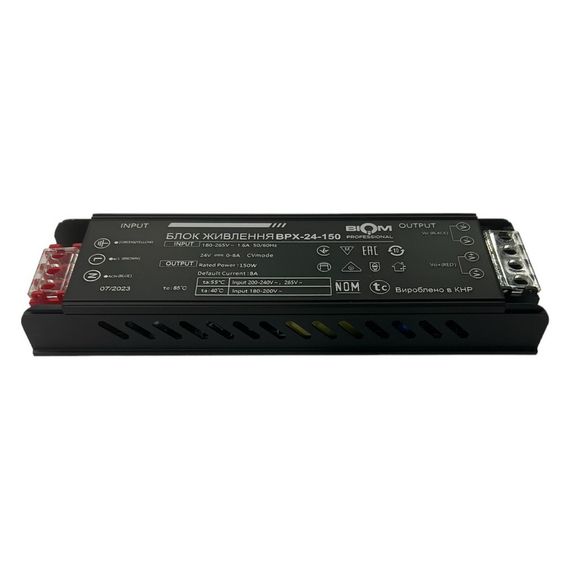 Блок живлення Professional DC24 150W BPX-24-150 6А | Зображення 2