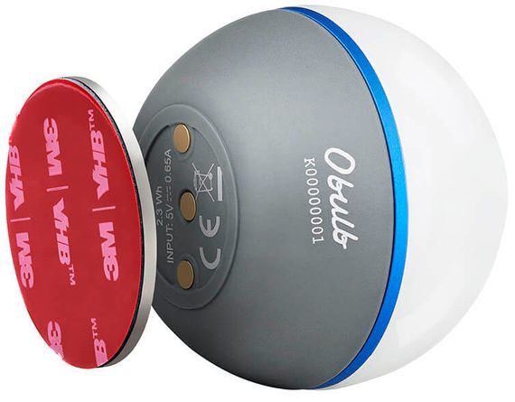 Акумуляторний ліхтар Olight Obulb Grey Ліхтар для дому Портативний ліхтар Переносний ліхтар | Зображення 5