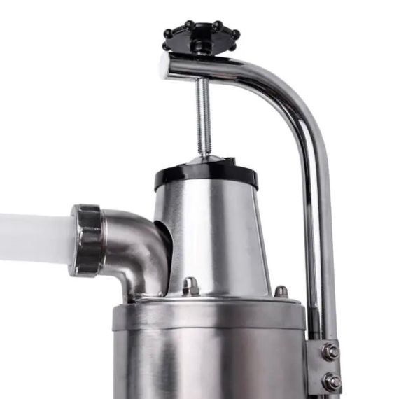 Вертикальний шприц для ковбаси 3 л з нержавіючої сталі шприц ковбасний 4 насадки 16788-7 | Зображення 1